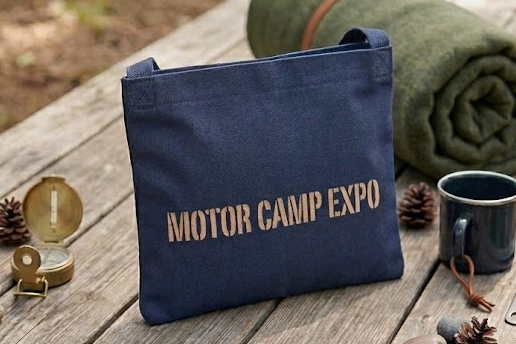 MOTOR CAMP EXPO オリジナルサコッシュ